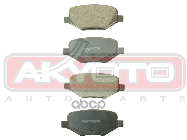 Колодки тормозные дисковые AKYOTO арт. AKD21204