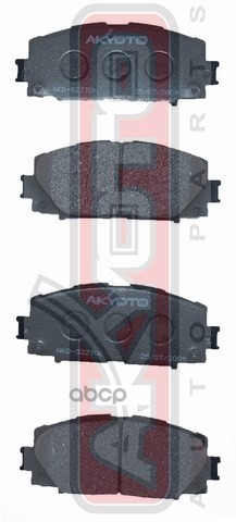 Колодки тормозные дисковые перед AKYOTO арт. AKD52270
