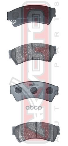 Колодки тормозные дисковые перед AKYOTO арт. AKD5806