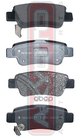 Колодки тормозные дисковые зад AKYOTO арт. AKD8177