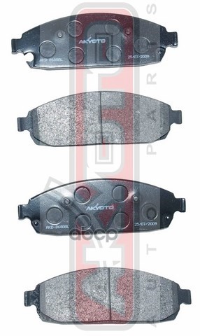 Колодки Тормозные Дисковые Перед AKYOTO арт. AKD868AA