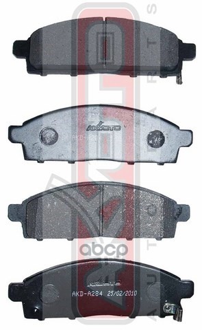Колодки Тормозные Дисковые Перед AKYOTO арт. AKDA284