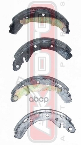 КОЛОДКИ ТОРМОЗНЫЕ БАРАБАННЫЕ ЗАДНИЕ AKYOTO арт. AKS2013