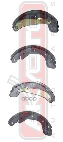 Колодки Тормозные Барабанные Задние AKYOTO арт. AKS2015