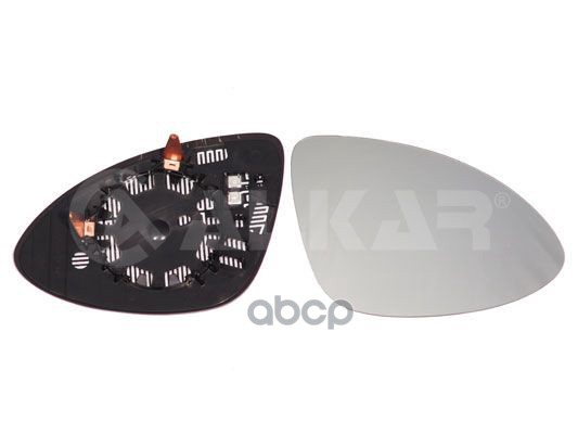 Полотно Зеркала Porsche Cayenne 10-14 Rh Сферическое С Обогревом ALKAR арт. 6432817