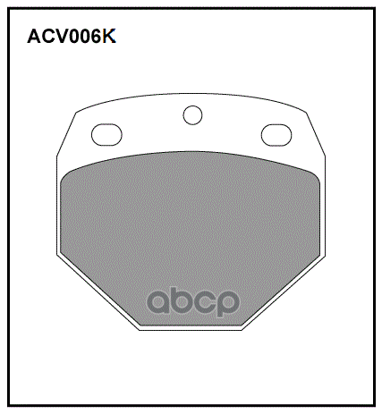 Колодки Тормозные Дисковые Wva (29747) Hcv ALLIED NIPPON арт. ACV006K