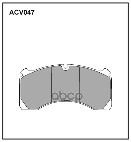 Колодки Тормозные Дисковые Wva (29124) Hcv ALLIED NIPPON арт. ACV047KHD