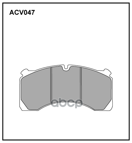 Колодки Тормозные Дисковые Wva (29124) Hcv ALLIED NIPPON арт. ACV047K