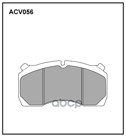 Колодки Тормозные Дисковые Wva (29149) Hcv ALLIED NIPPON арт. ACV056K