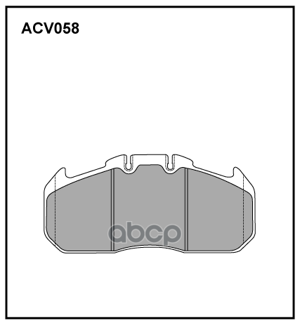Колодки Тормозные Дисковые Wva (29131) Hcv ALLIED NIPPON арт. ACV058KHD