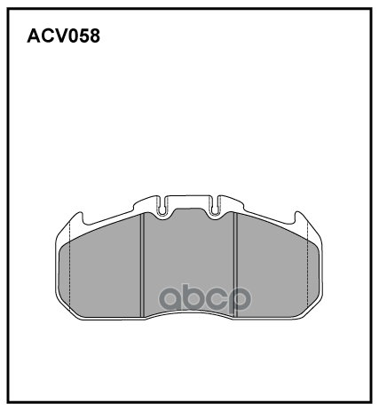 Колодки Тормозные Дисковые Wva (29131) Hcv ALLIED NIPPON арт. ACV058K