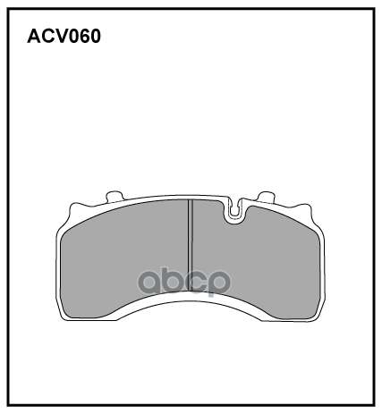 Колодки Тормозные Дисковые Wva ( 29142) Hcv ALLIED NIPPON арт. ACV060K