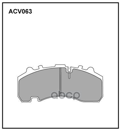Колодки Тормозные Дисковые Wva (29167) Hcv ALLIED NIPPON арт. ACV063KHD