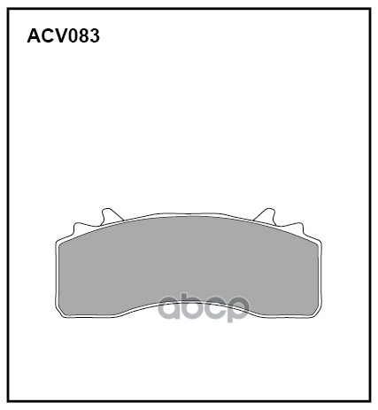 Колодки Тормозные Дисковые Wva (29279) Hcv ALLIED NIPPON арт. ACV083KHD