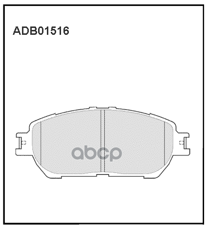 Колодки Тормозные Дисковые | Перед | ALLIED NIPPON арт. ADB01516