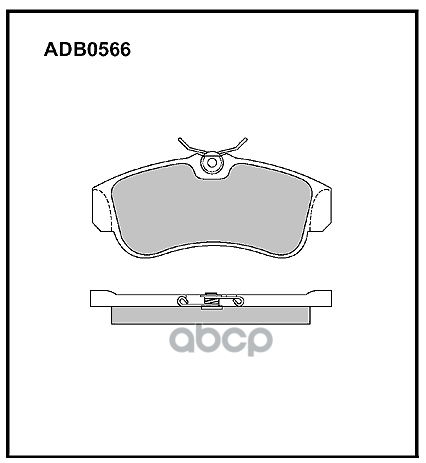Колодки тормозные передние Nissan Almera II 00-06 / Nissan Primera / Mazda MX-5 III 05-14 ALLIED NIPPON арт. adb0566