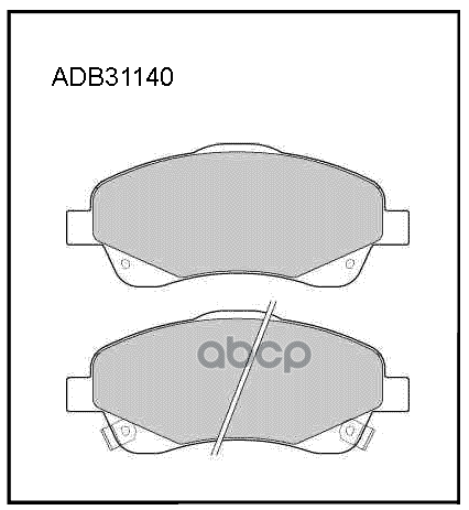 Р’Р«Р’Р•Р”Р•Рќ_РљРѕР»РѕРґРєРё С‚РѕСЂРјРѕР·РЅС‹Рµ РїРµСЂРµРґРЅРёРµ Toyota Avensis 03-08 / Toyota Corolla 04-09 ALLIED NIPPON а...