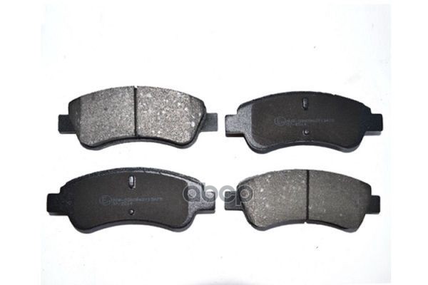 ТОРМОЗНЫЕ КОЛОДКИ ПЕРЕДНИЕ PEUGEOT 206 CC (2D) 09.2000- ASAM-SA арт. 71365