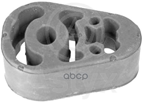 Резинка Глушителя Центр Fiat Doblo 1.3D-1.9Jtd 00- Aslyx As-202878 ASLYX арт. AS-202878