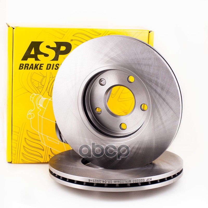 Диск тормозной передний FORD Tourneo Connect 02-> /Vent D=278mm ASP 020203 ASP арт. 020203