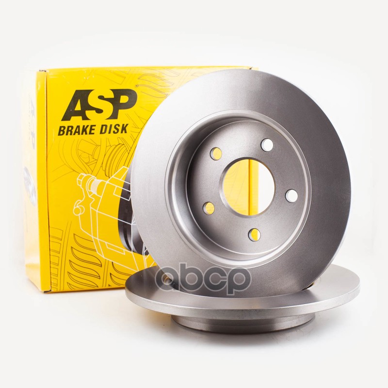 Диск тормозной задний FORD Focus II/C-Max /D=265mm ASP 020216 ASP арт. 020216