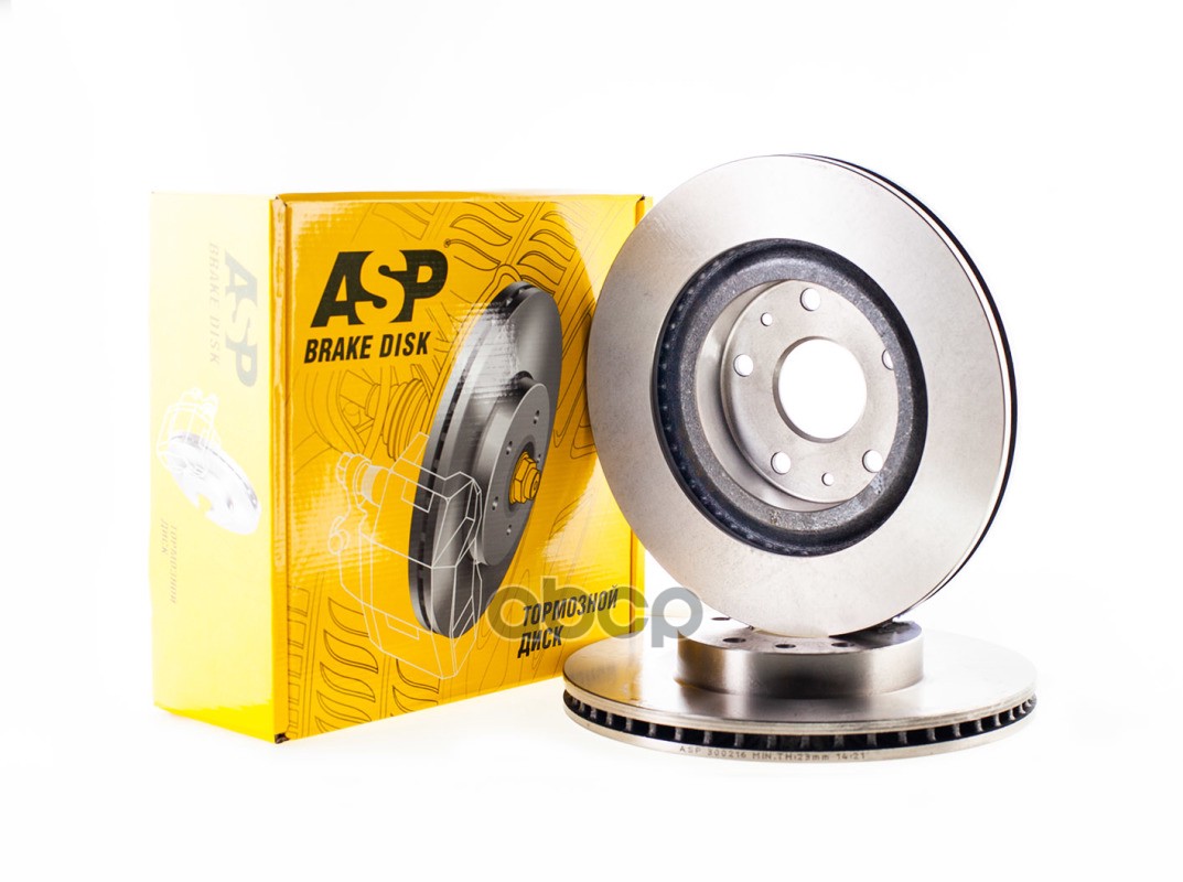 Диск тормозной Lifan X60 (12-)/X70 (17-) передний D=300mm ASP арт. 300216