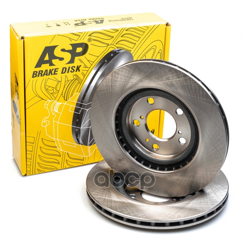 Диск тормозной передний ASP 300220 ASP арт. 300220