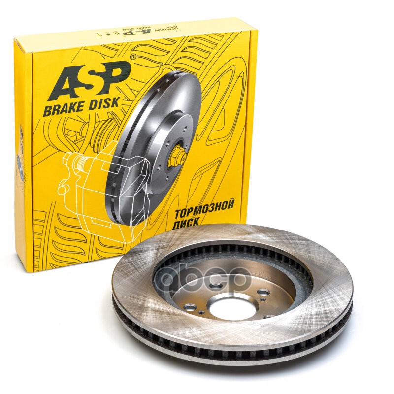 Диск тормозной Geely Atlas (18-) на переднюю ось  вентилируемый D=320 ASP арт. 300234