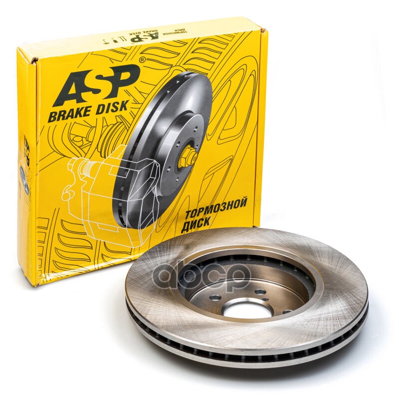 Диск тормозной Subaru XV (17-) на переднюю ось  вентилируемый D=293 ASP арт. 330208