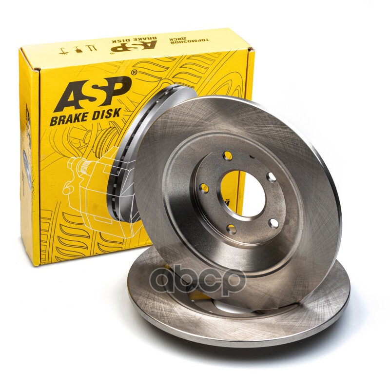 Диск тормозной MAZDA CX-5(KE/GH) 11> / CX-30 19> на заднюю ось  не вентилируемый D=297 ASP арт. 350206