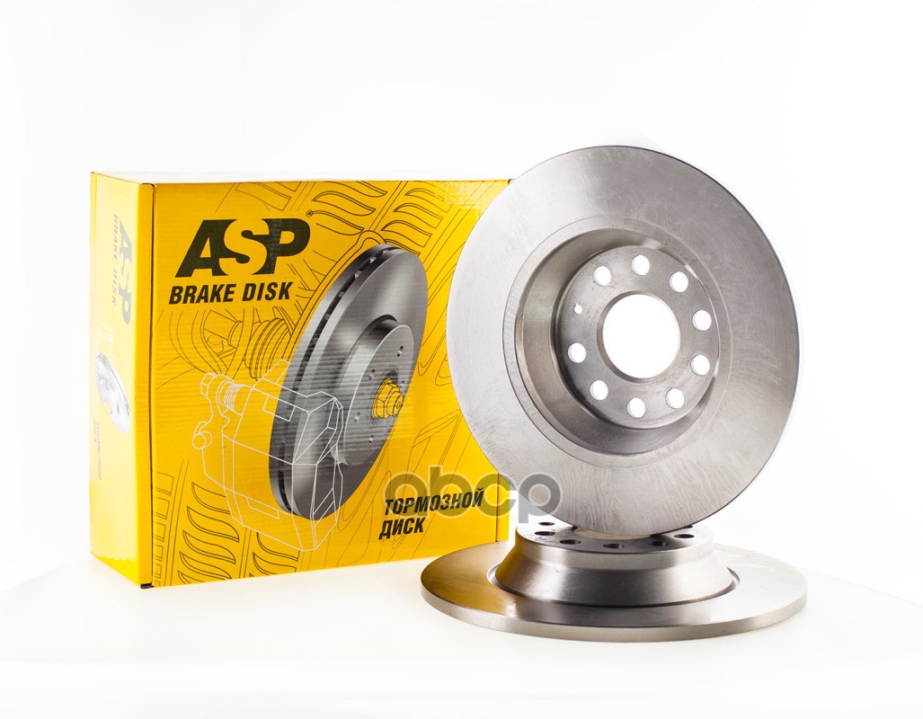 Диск тормозной VAG Q3/Kodiaq/Tiguan II задний D=300mm ASP арт. 410210