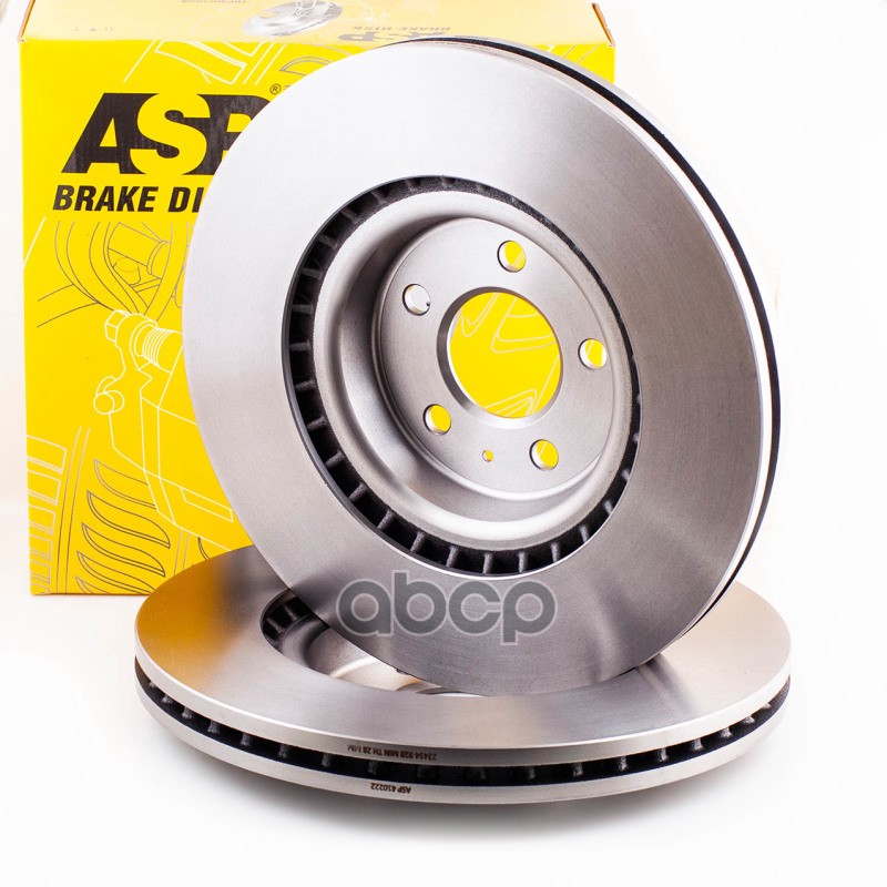 Диск тормозной передний VAG AUDI A4/A5/A6/Q5 07-> / PORSCHE Macan14->/D345 ASP 410222 ASP арт. 410222