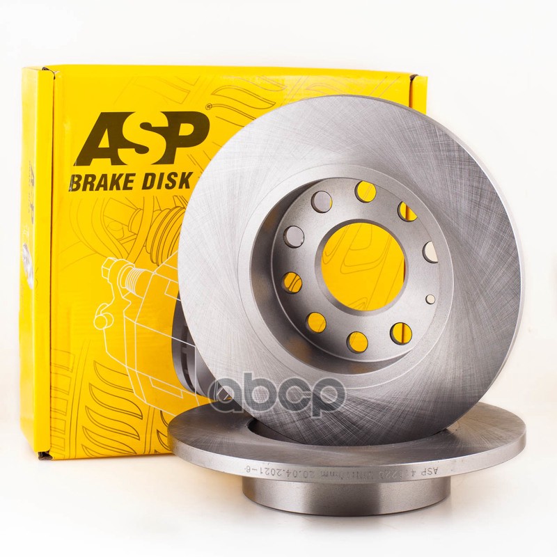 Диск тормозной задний VAG+Skoda 03-> /D=256mm ASP 410228 ASP арт. 410228