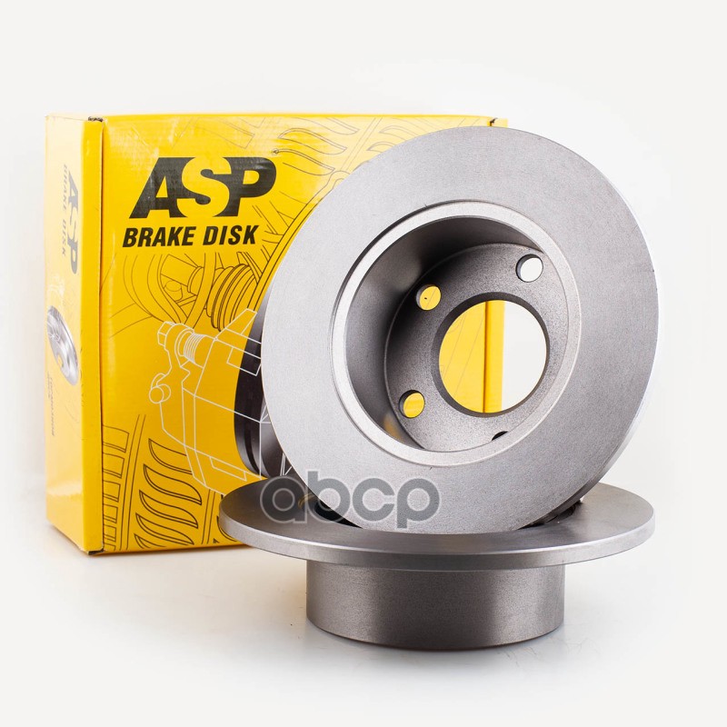 Диск тормозной AUDI A4  A6/SKODA SUPERB/VW PASSAT B5 задн. ASP арт. 410243