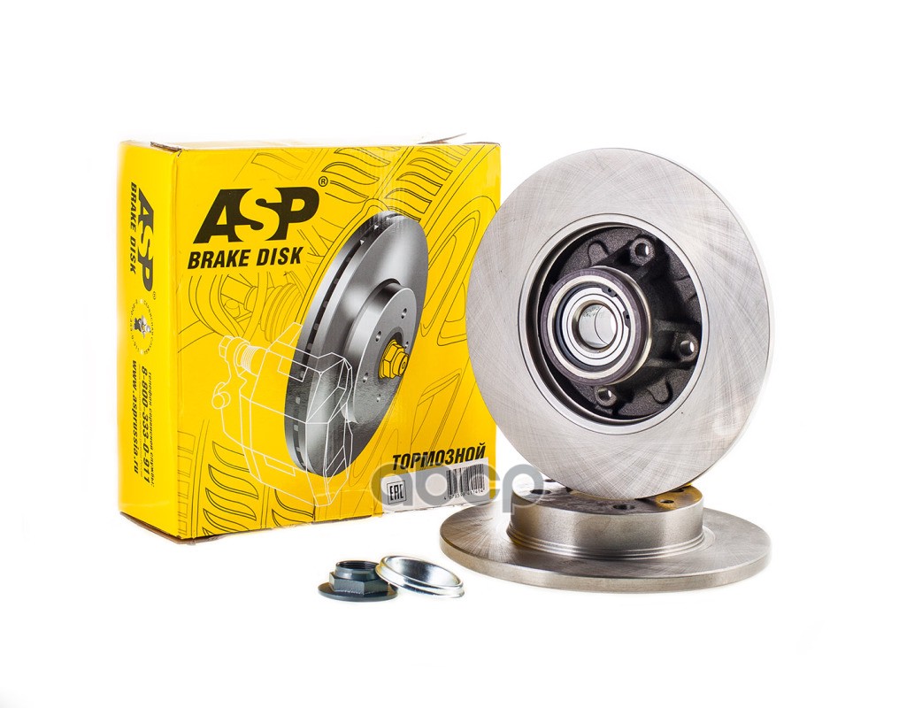 Диск тормозной задний с подшипником CITROEN C4/DS4/PEUGEOT 308/3008 /D=249mm ASP 420203 ASP арт. 420203