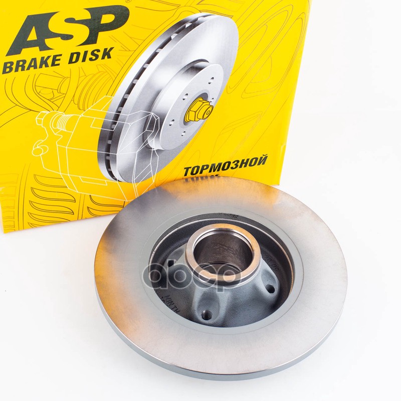 Диск тормозной задний CITROEN C4/DS4/Berlingo II/PEUGEOT 308/3008 /Partn ASP 420210 ASP арт. 420210