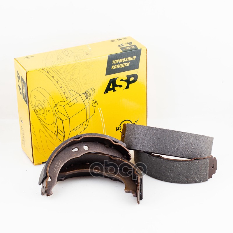 Колодки тормозные стояночного тормоза FIAT/DUCATO/PEUGEOT Boxer/Citroen Jumper ASP арт. k230117