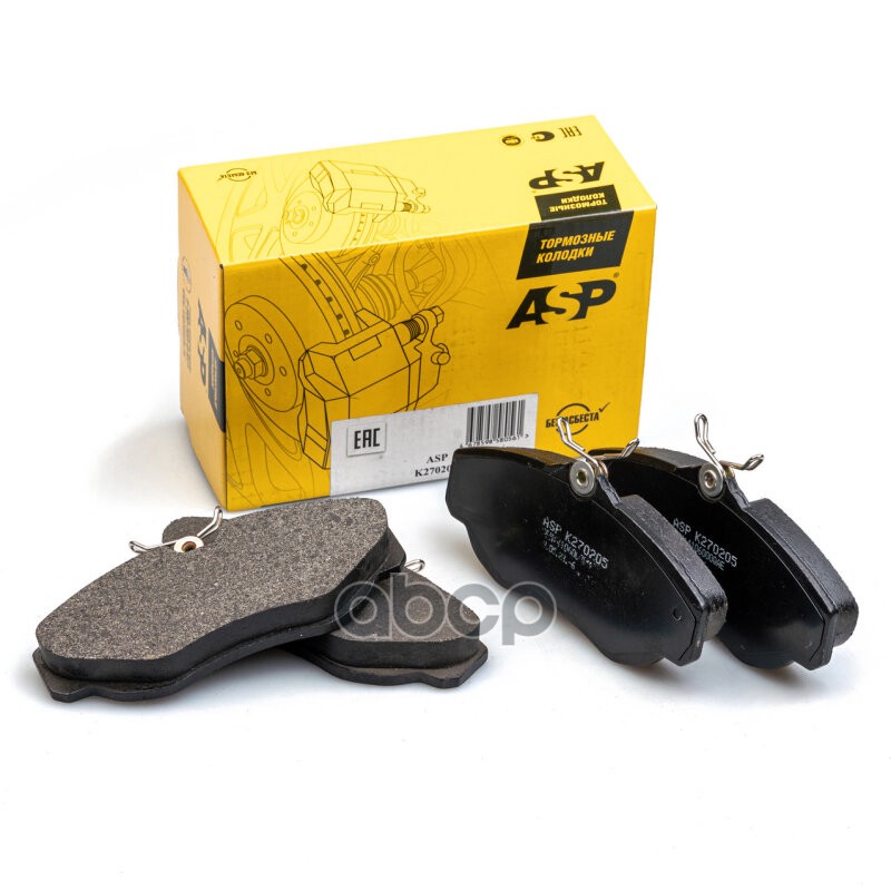 Колодки тормозные передние для а/м Opel Vivaro/Renault Trafic II ASP арт. k270205