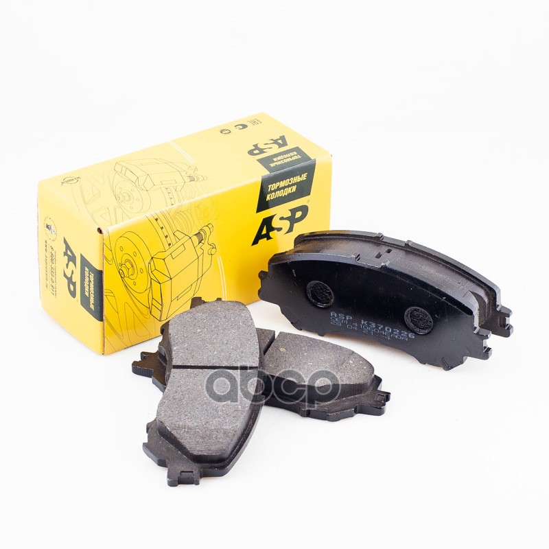 Колодки тормозные передние NISSAN QASHQAI (13-) / X-Trail T32 ASP арт. k370226