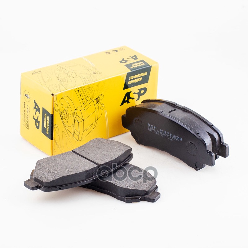 Колодки тормозные передние NISSAN QASHQAI (J10) (07-)/X-Trail (T31) (07-) ASP арт. k370228