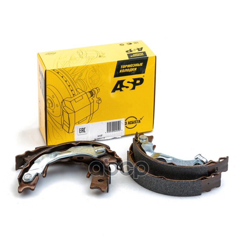 Колодки тормозные задние для а/м Chevrolet Lacetti/Epica/Evanda ASP арт. k380125