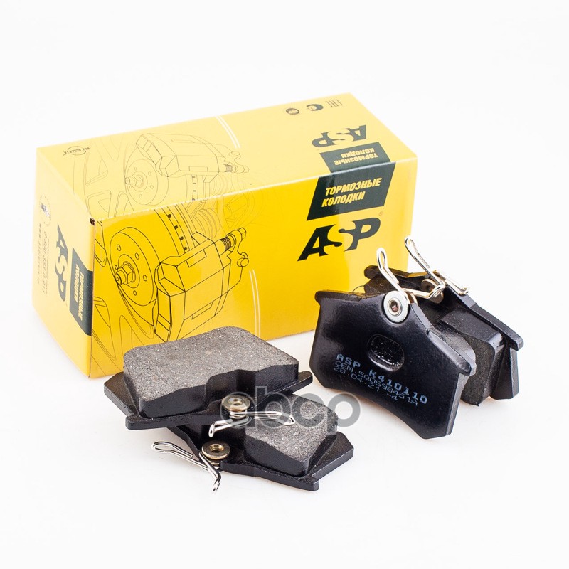 Колодки тормозные задние VW/RENAULT/PEUGEOT/NISSAN ASP арт. k410110