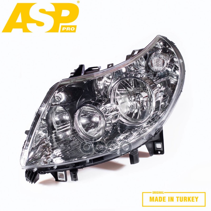 Фара Передняя Fiat/Ducato/Peugeot Boxer/Citroen Jumper (2006-2011) Левая С Электрокорректором 8 Pin ASP арт. lf8005