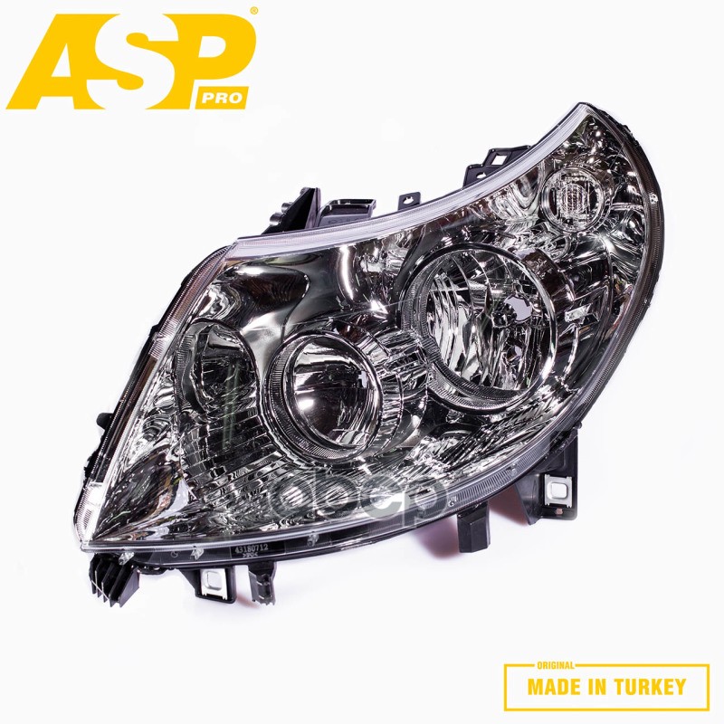 Фара передняя FIAT/DUCATO/PEUGEOT BOXER/CITROEN JUMPER (2011-2014) левая с электрокорректором 7 pin LF8007 ASP арт. LF8007