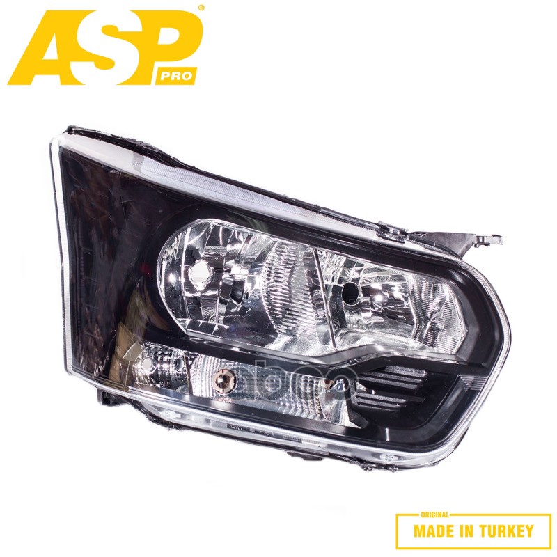 Фара Передняя Ford Transit (2014-) Правая Черный Отражатель С Электрокорректором ASP арт. lf9006