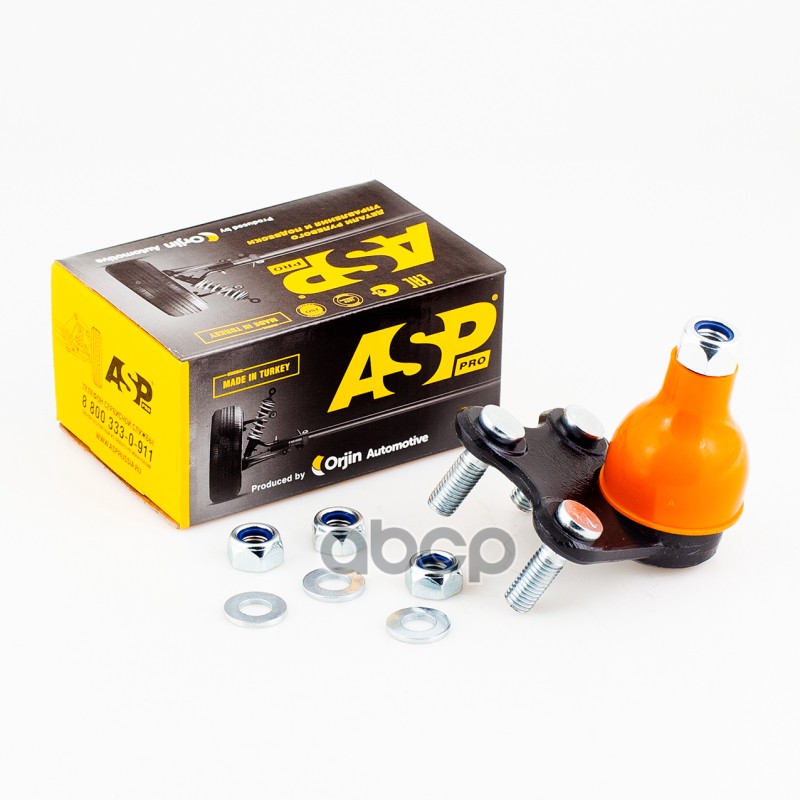 Опора шаровая L (нижний рычаг) Volkswagen Polo 01-09, Audi A1, Skoda Fabia ASP RJ00040 ASP арт. RJ00040