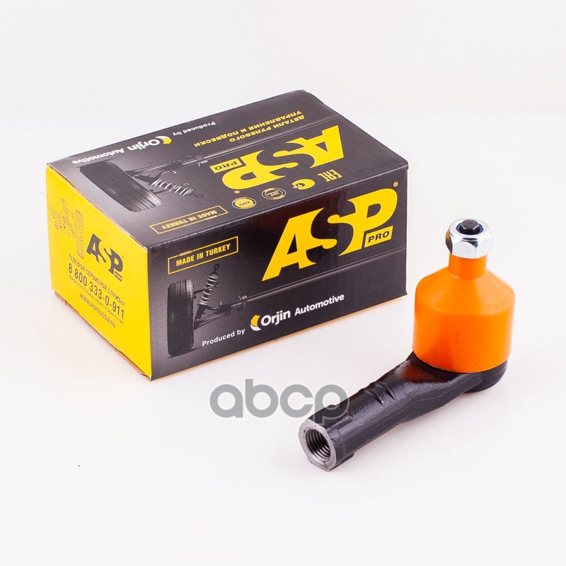 Наконечник рулевой (левый) RENAULT Megane II  Scenic 99-  Kangoo 98-08  Clio II 98-12- ASP арт. rj10039