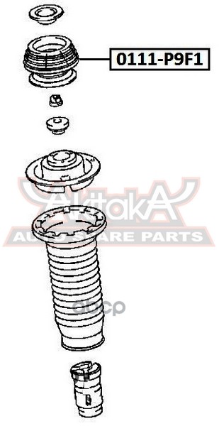 ОПОРА АМОРТИЗАТОРА ASVA арт. 0111P9F1
