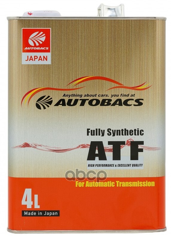 Масло трансмиссионное AUTOBACS ATF FS 4л (A01555200) A00033244 AUTOBACS арт. A00033244