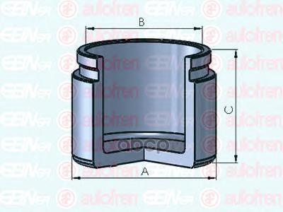 Поршень тормозного суппорта Toyota Estima 90-99 / Estima Emina 92-99 AUTOFREN SEINSA арт. D025239